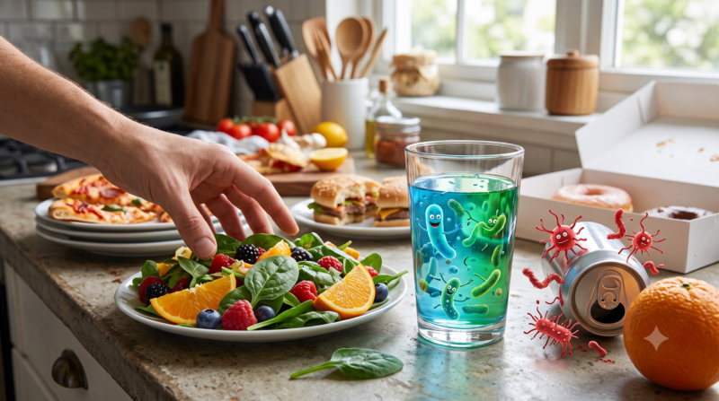 Como os excessos alimentares no fim de semana afetam a sua saúde intestinal